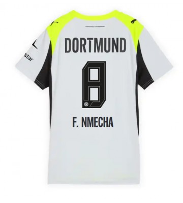 Borussia Dortmund Felix Nmecha #8 Udebanetrøje Dame 2025-26 Kortærmet